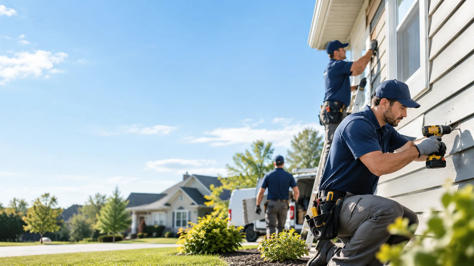 Partial Siding Replacement in Midland, MD